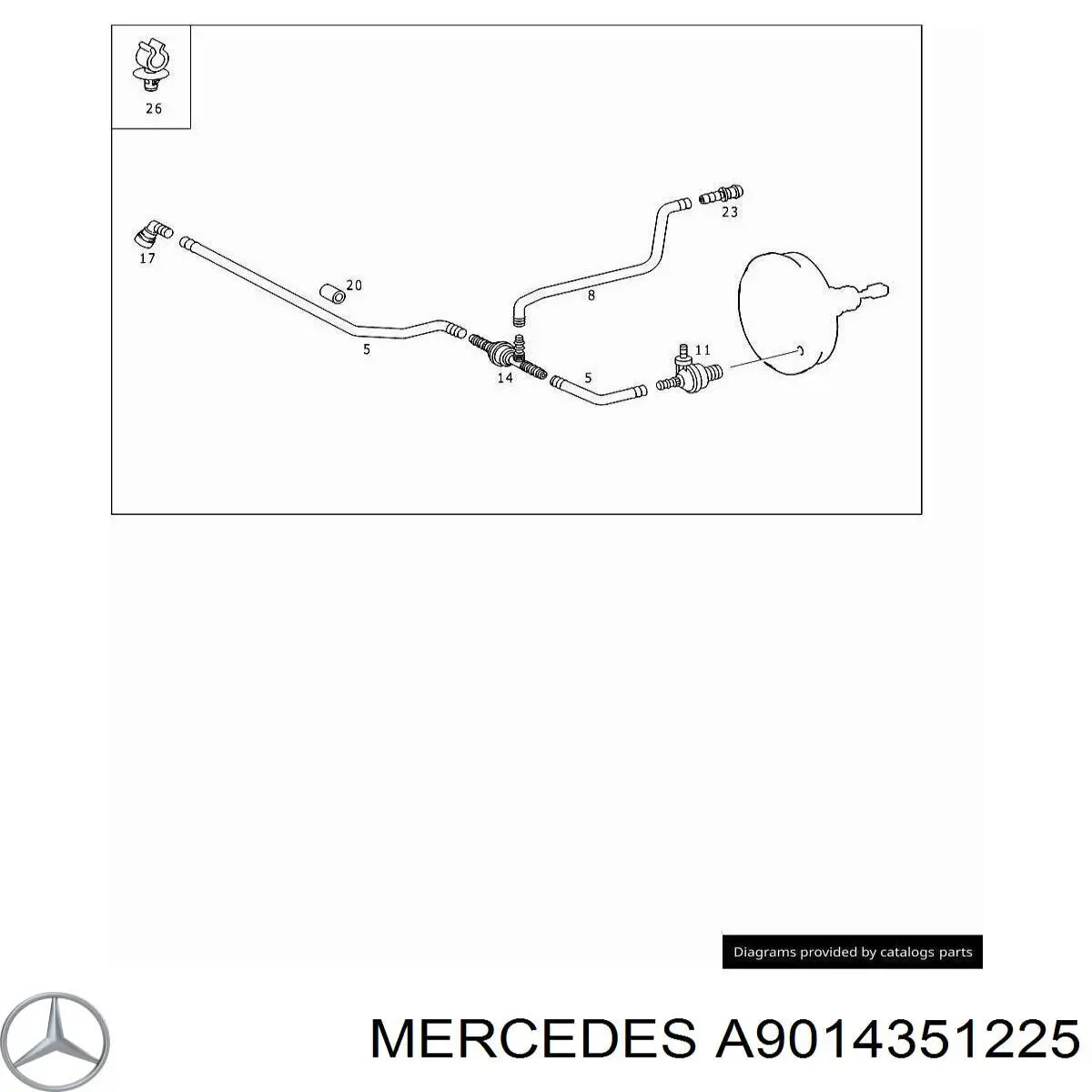 A9014351225 Mercedes