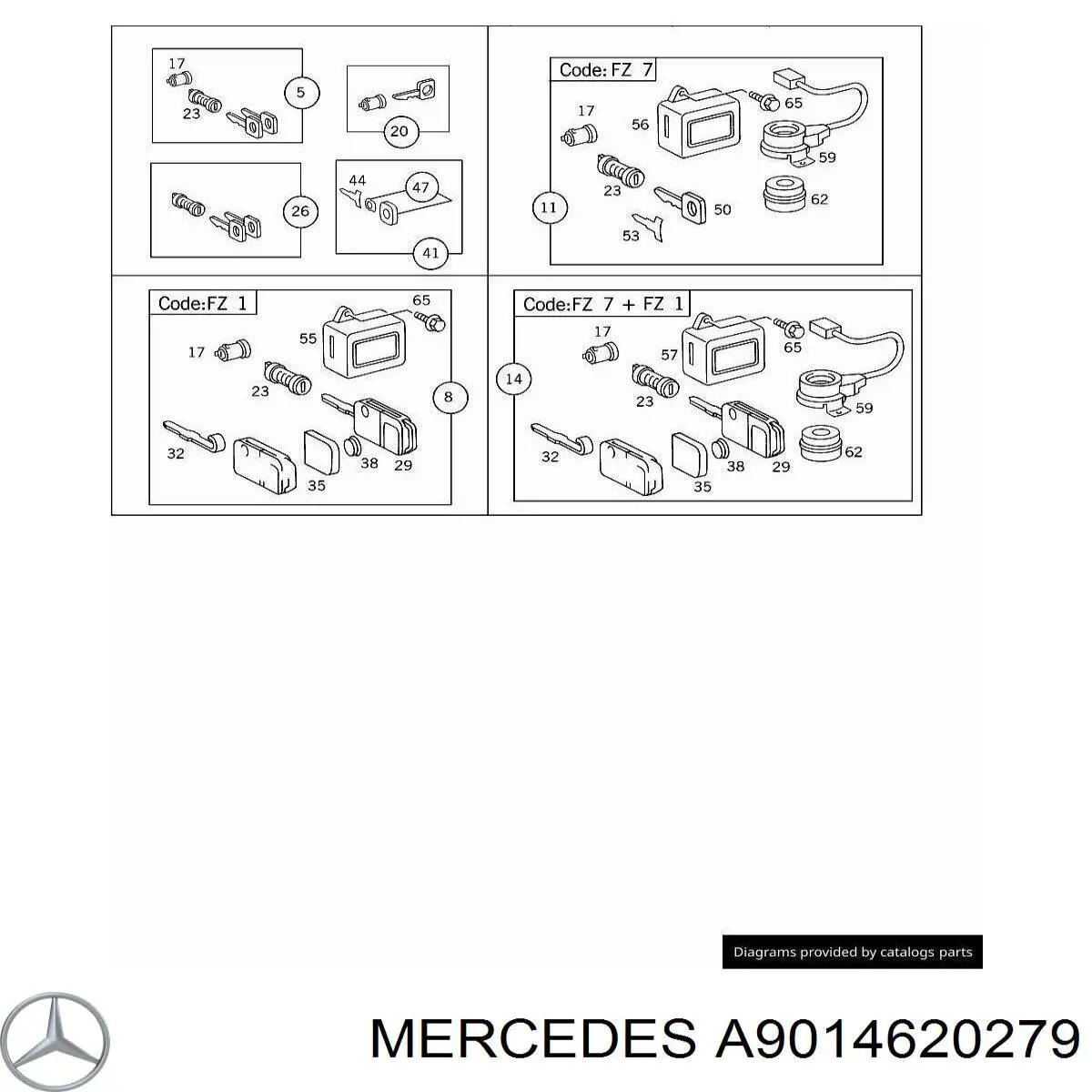 Comprar A9014620279 Mercedes 