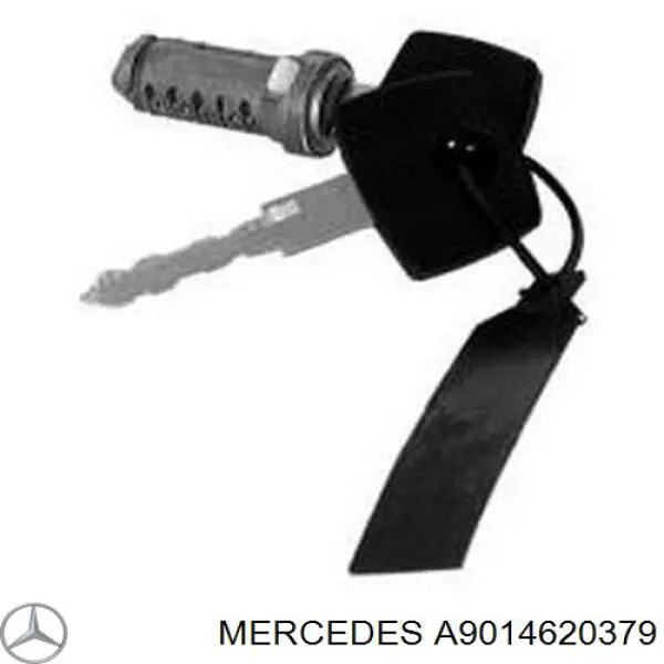 A9014620379 Mercedes bombín de cerradura de encendido