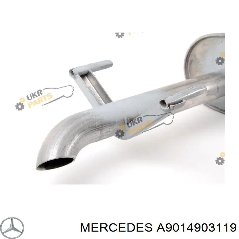 Comprar A9014903119 Mercedes Silenciador central