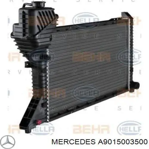Água radiador Mercedes A9015003500 precio, desde 162,59 EUR