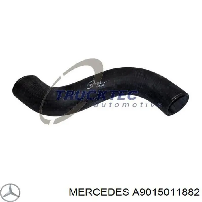 A9015011882 Mercedes Manguera superior del radiador