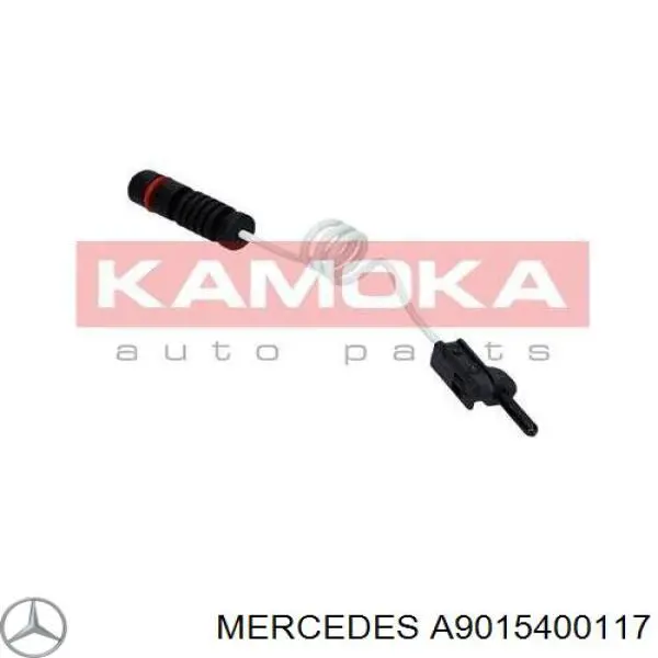 Sensor de desgaste de las pastillas de freno delanteras Mercedes A9015400117 precio, desde 3,35 EUR