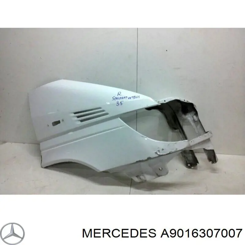 Guardabarros delanteros derecho Mercedes A9016307007 precio, desde 237,56 EUR