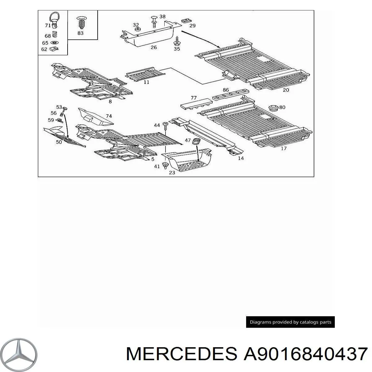 A9016840437 Mercedes