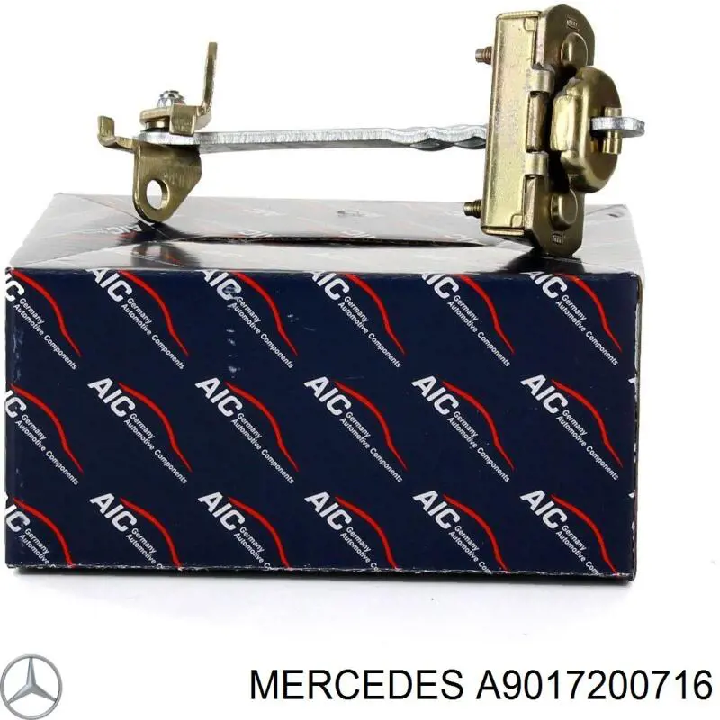 A9017200716 Mercedes Limitador de apertura de puerta delantera izquierda