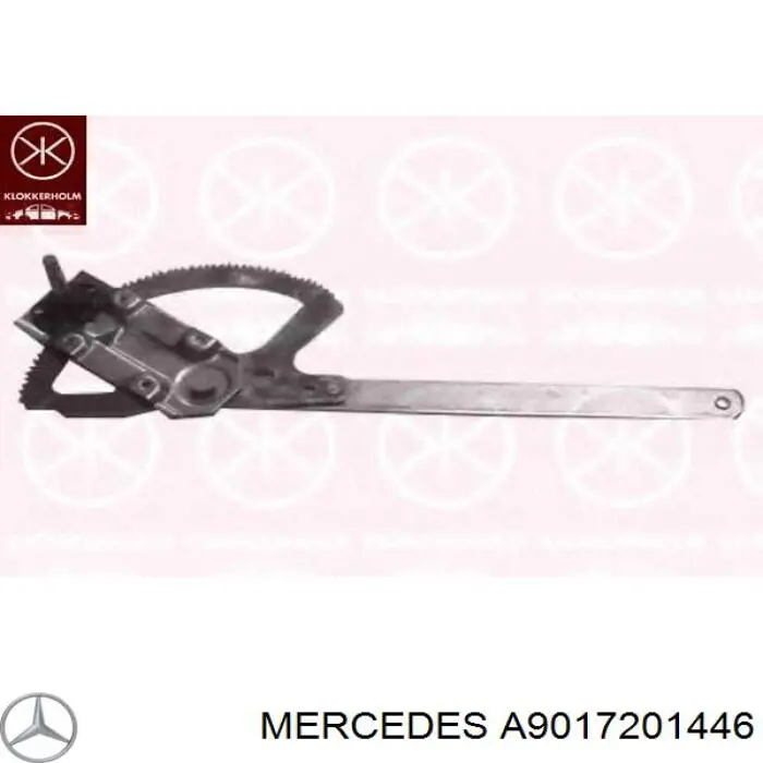 Mecanismo elevalunas delantero izquierdo Mercedes A9017201446 precio, desde 31,77 EUR