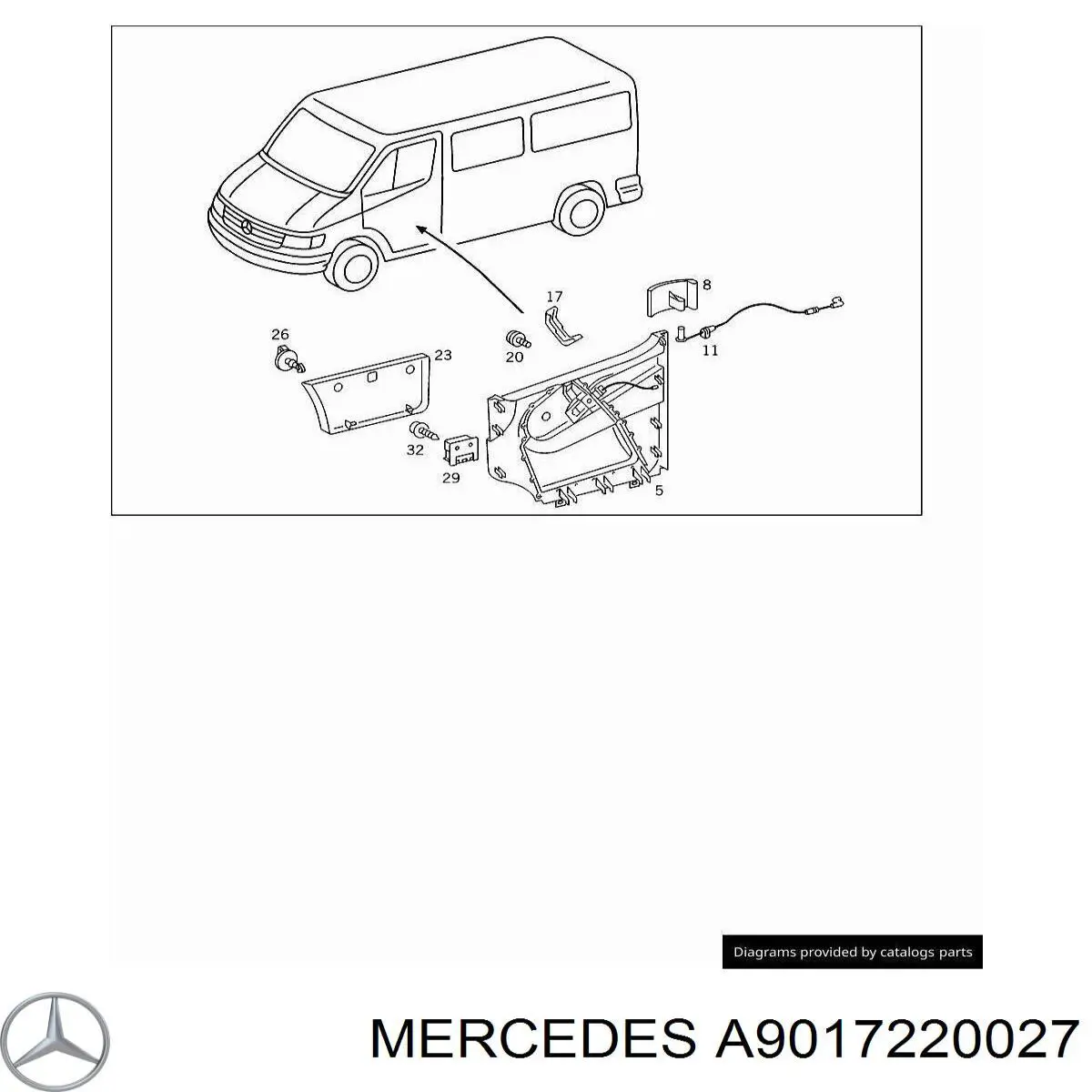 A9017220027 Mercedes