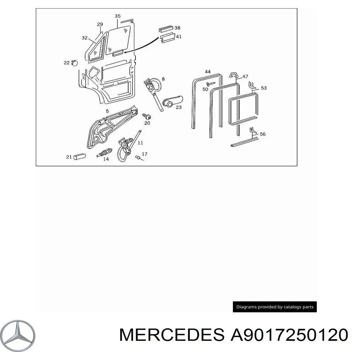 A9017250120 Mercedes