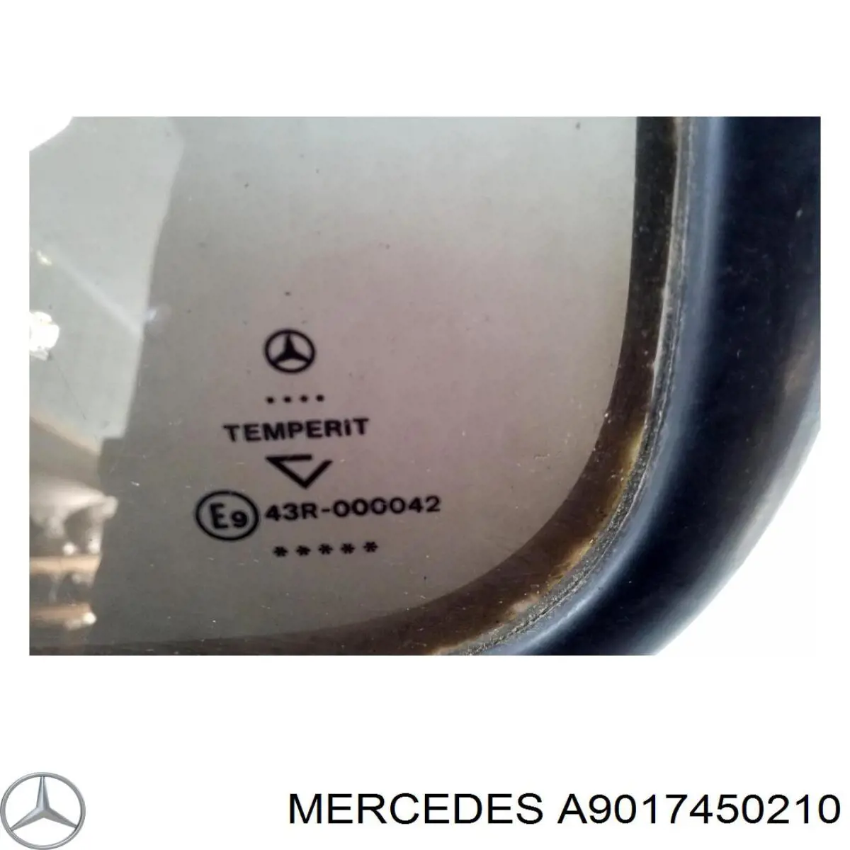 Vidrio de puerta de batientes derecha para Mercedes Sprinter (901, 902)