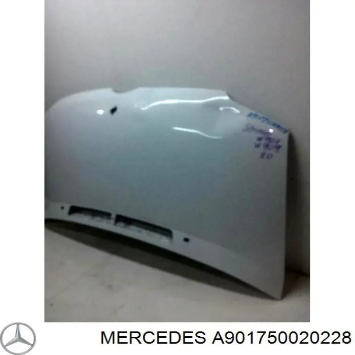 901750020228 Mercedes capó