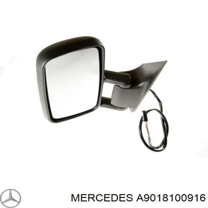 A9018100916 Mercedes espejo retrovisor izquierdo