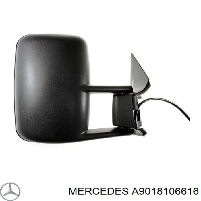 A9018106616 Mercedes espejo retrovisor derecho