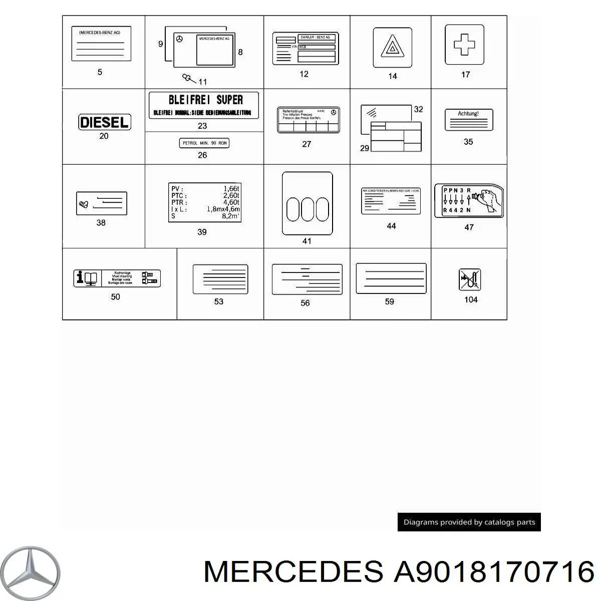 A9018170716 Mercedes