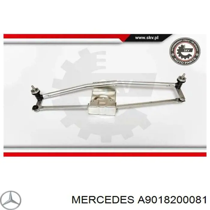 Comprar A9018200081 Mercedes Varilla de limpiaparabrisas
