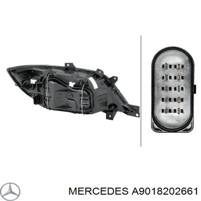 Comprar A9018202661 Mercedes Faro delantero izquierdo