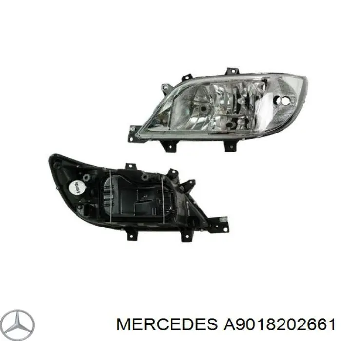 Faro Mercedes A9018202661 precio, desde 102,23 EUR