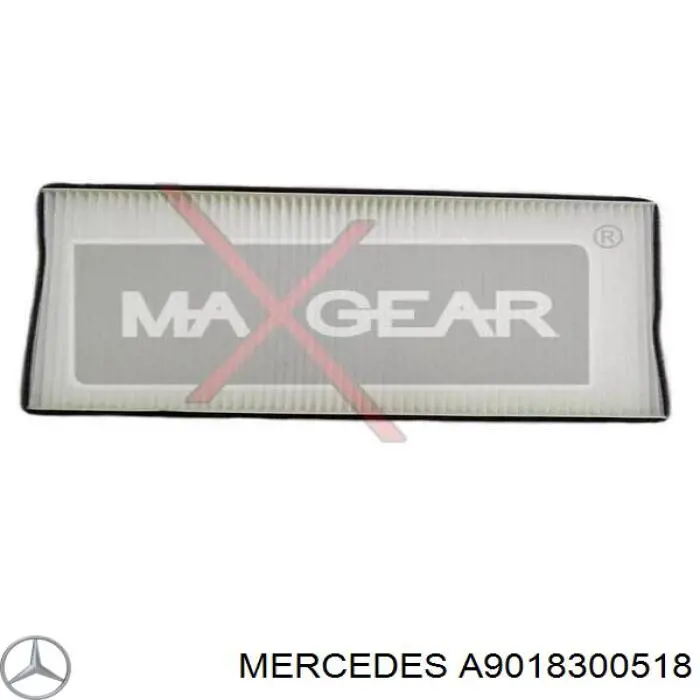 A9018300518 Mercedes filtro de habitáculo