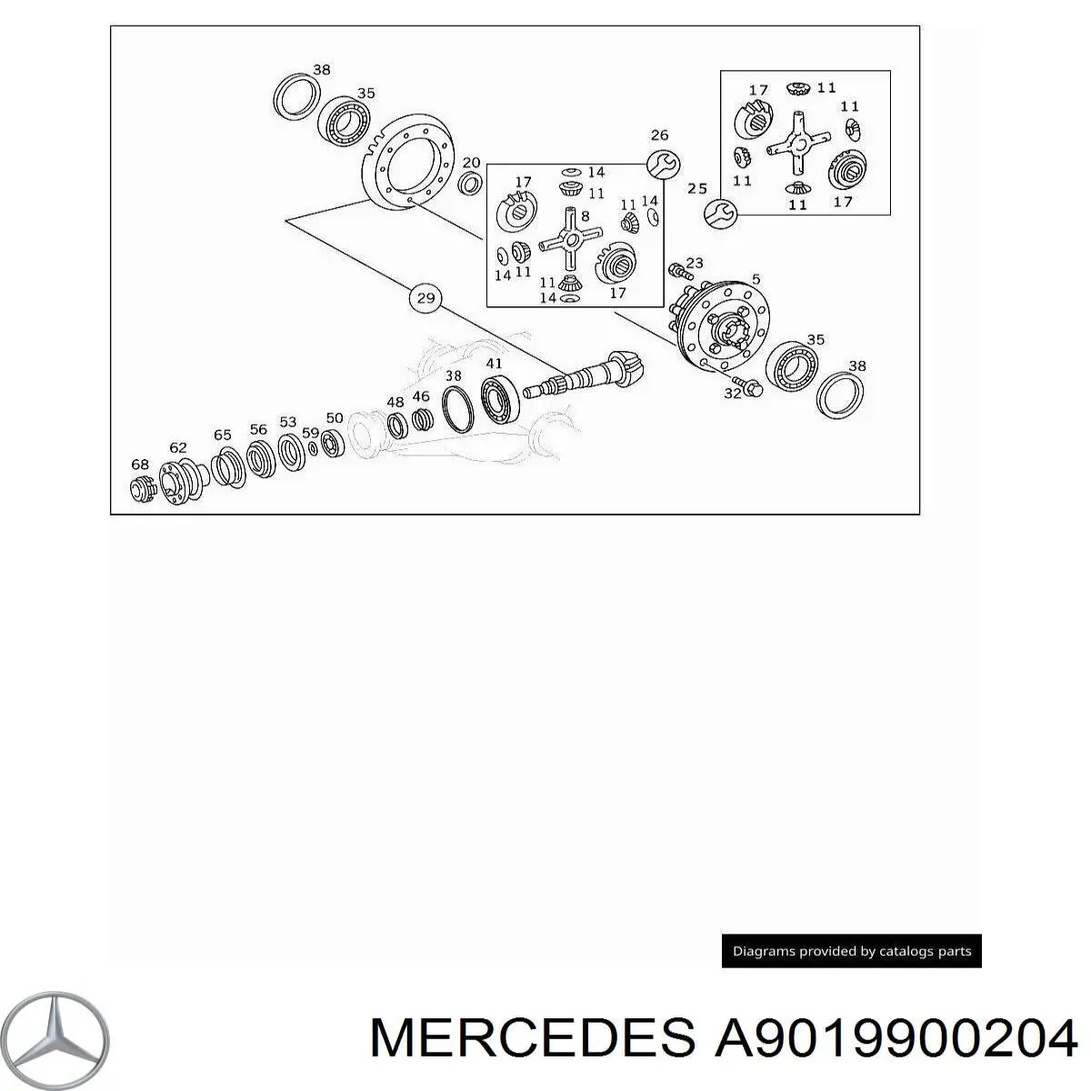 A9019900204 Mercedes