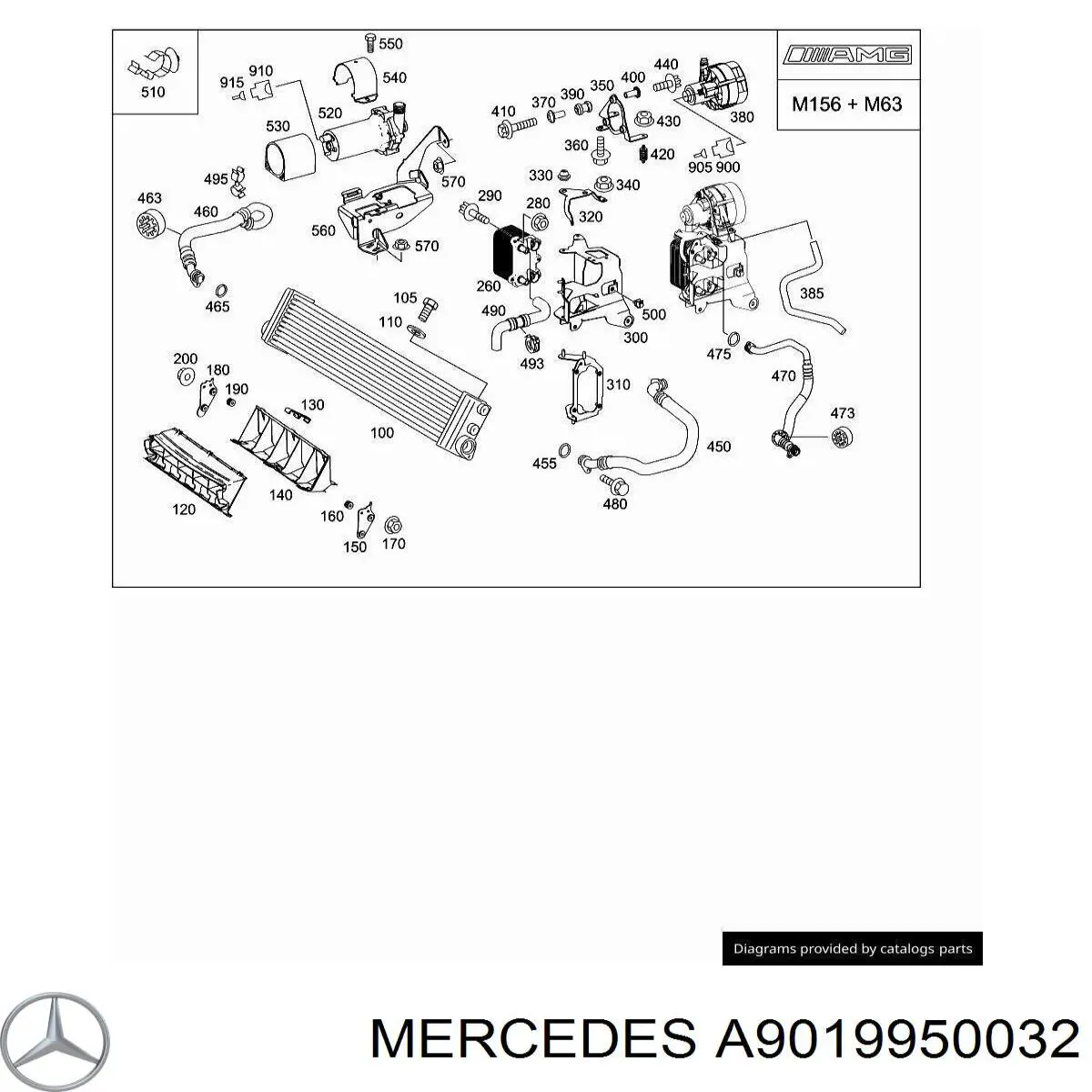 A9019950032 Mercedes