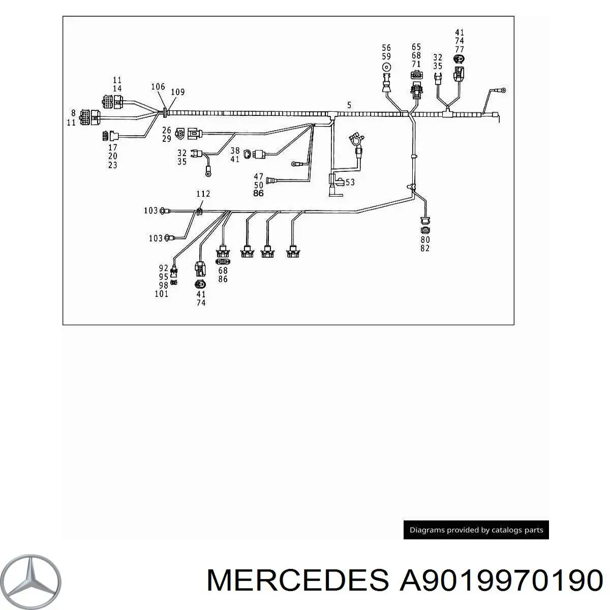 A9019970190 Mercedes