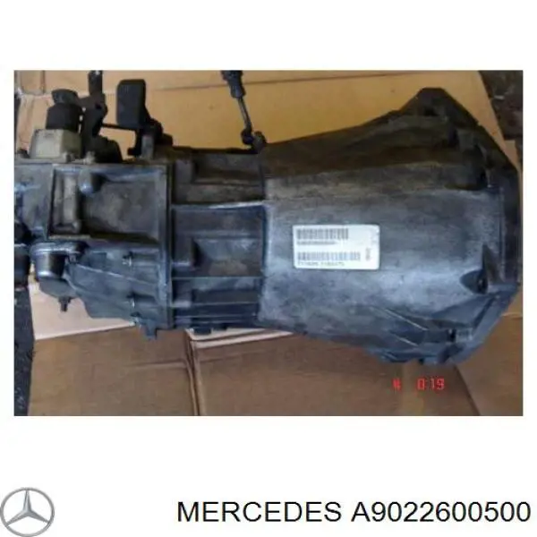 A9022600500 Mercedes caja de cambios mecánica, completa