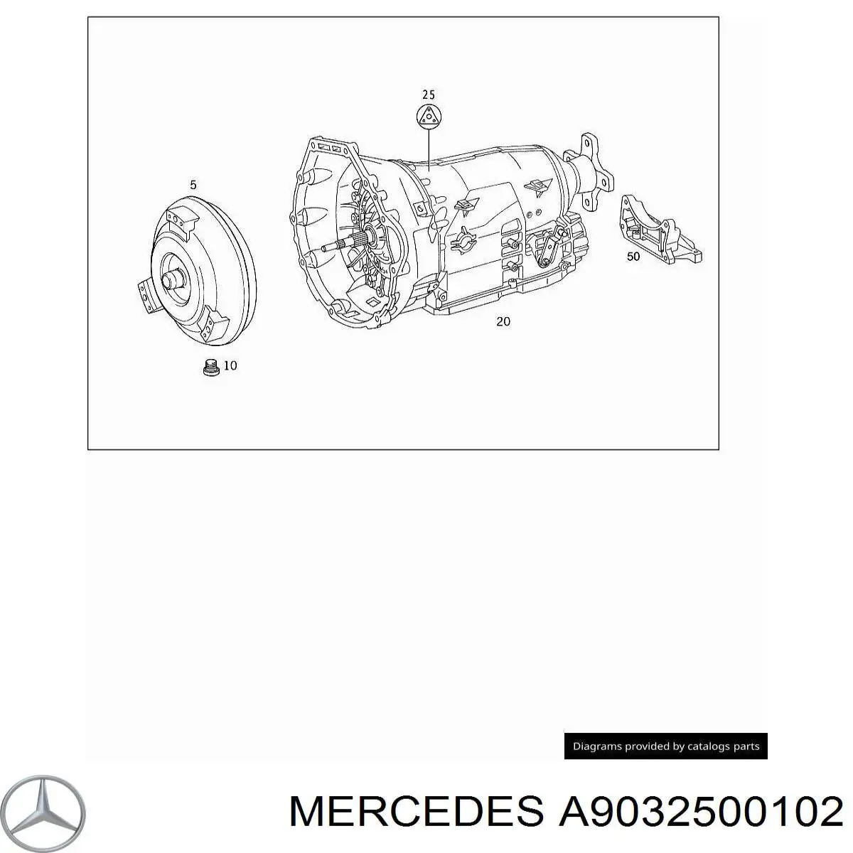 Convertidor de par Mercedes 2102500702 precio, desde 227,96 EUR