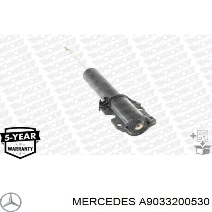 A9033200530 Mercedes amortiguador delantero