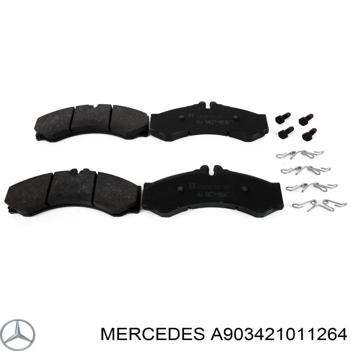 A903421011264 Mercedes disco de freno delantero