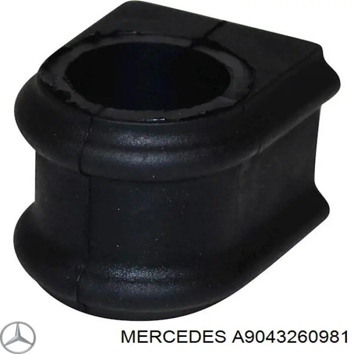 A9043260981 Mercedes casquillo de barra estabilizadora trasera