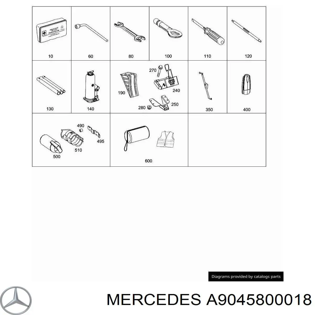 9045800018 Mercedes