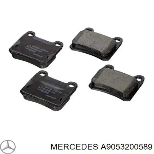 A9053200589 Mercedes barra estabilizadora delantera derecha