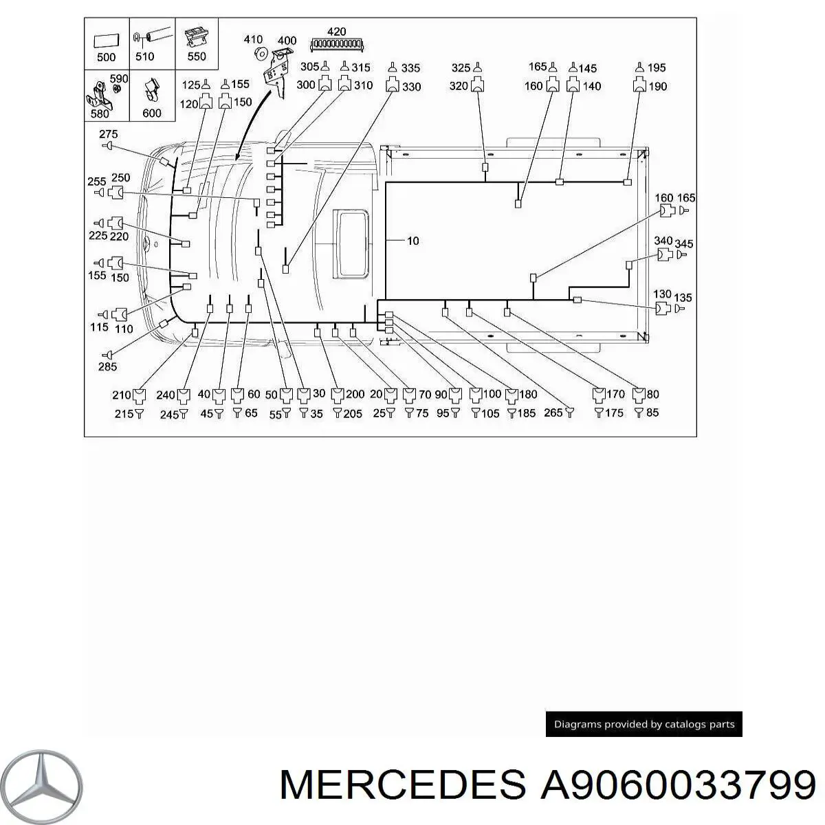 A9060033799 Mercedes