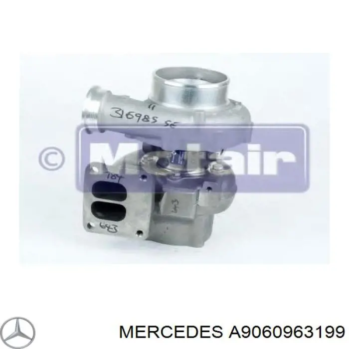 A9060962499 Mercedes turbocompresor