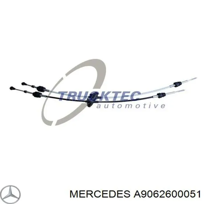 A9062600051 Mercedes cables de caja de cambios