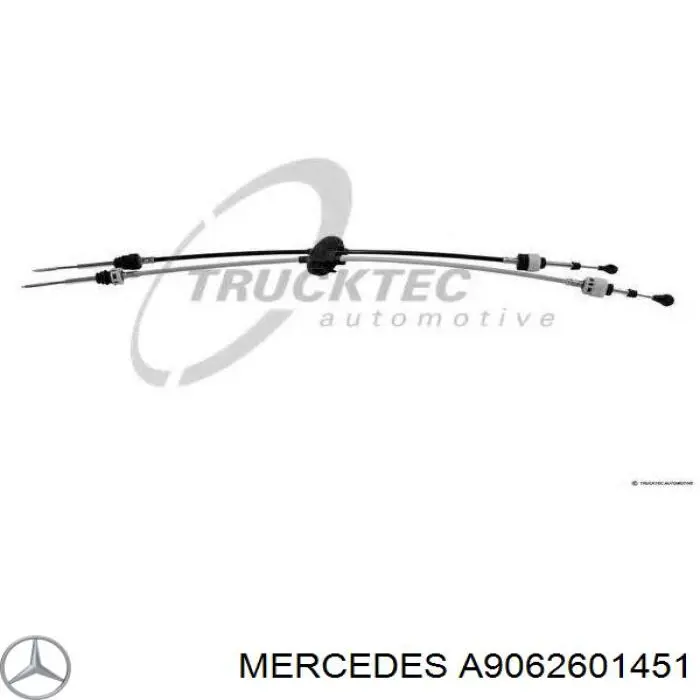 A9062601451 Mercedes cables de caja de cambios