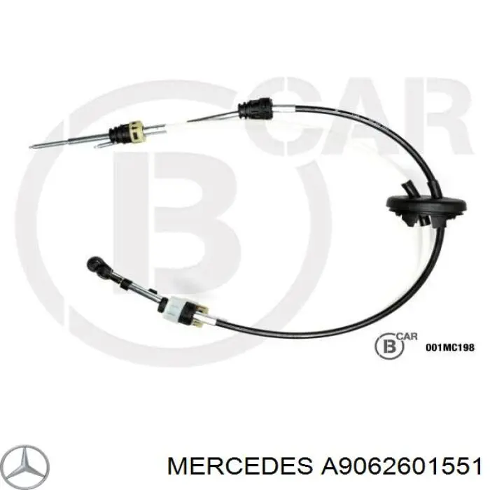 Comprar A9062601551 Mercedes Cables De Accionamiento, Caja De Cambios