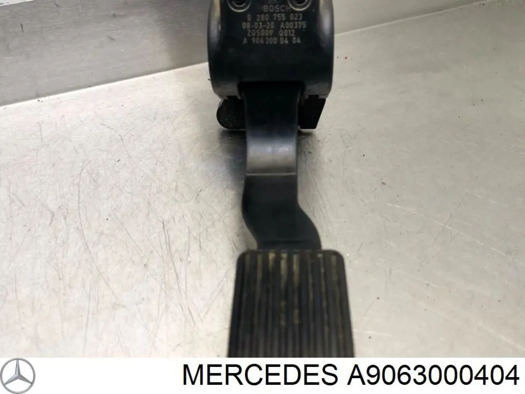A9063000404 Mercedes pedal de acelerador