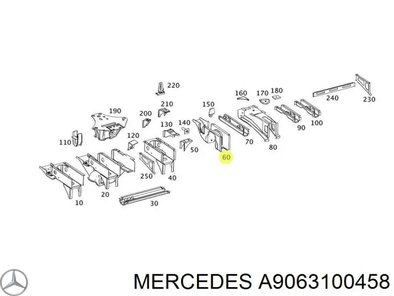 A9063100458 Mercedes