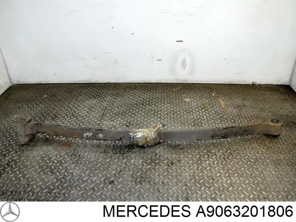 A9063201806 Mercedes Ballestas de suspensión trasera