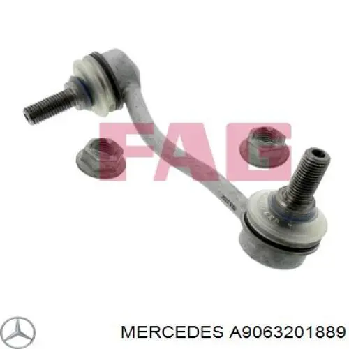 Bieleta estabilizadora delantera derecha Mercedes A9063201889 precio, desde 14,21 EUR