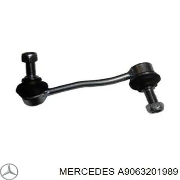 9063201989 Mercedes barra estabilizadora delantera izquierda