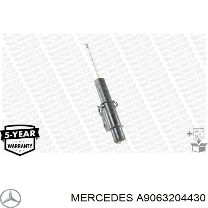 A9063204430 Mercedes amortiguador delantero