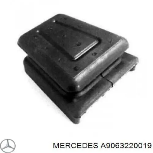 Buje de ballesta delantera Mercedes A9063220019 precio, desde 13,88 EUR