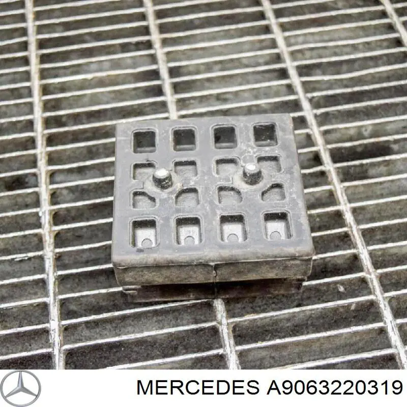 Tope de la ballesta delantera A9063220319 Mercedes