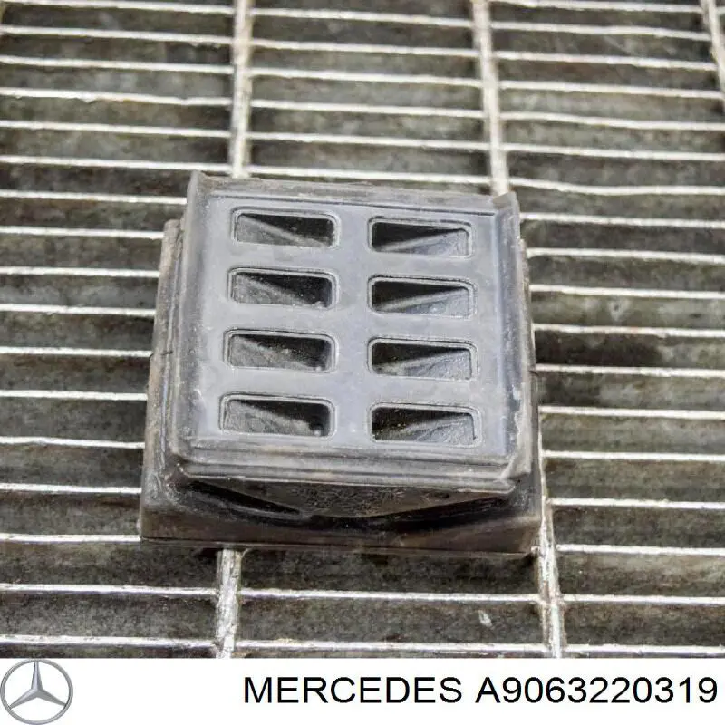 A9063220319 Mercedes tope de ballesta delantera