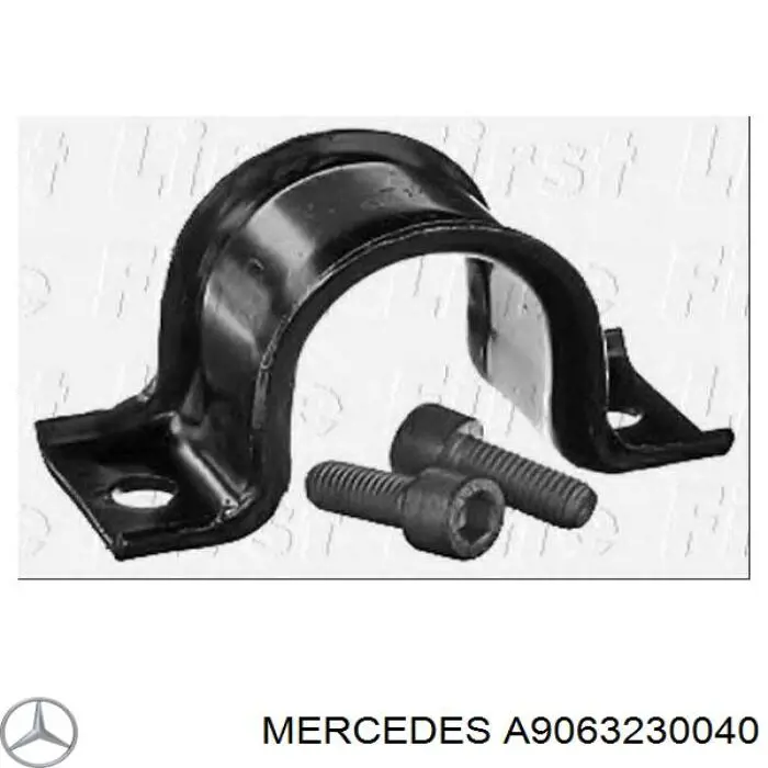 Comprar A9063230040 Mercedes Abrazadera de la bieleta estabilizadora delantera