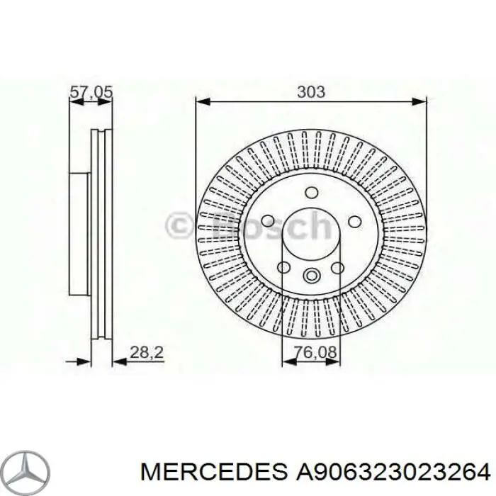 A9063230232 Mercedes