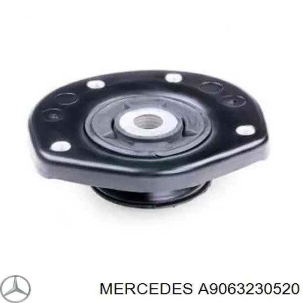 A9063230520 Mercedes soporte amortiguador delantero