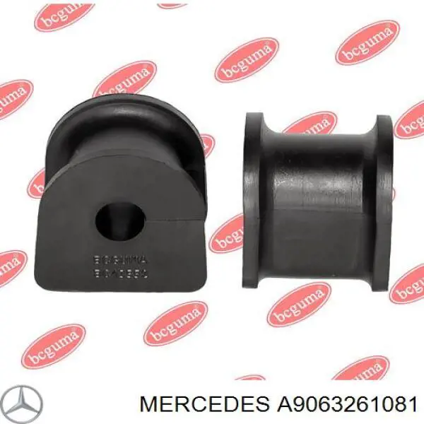 A 906 326 10 81 Mercedes casquillo de barra estabilizadora delantera